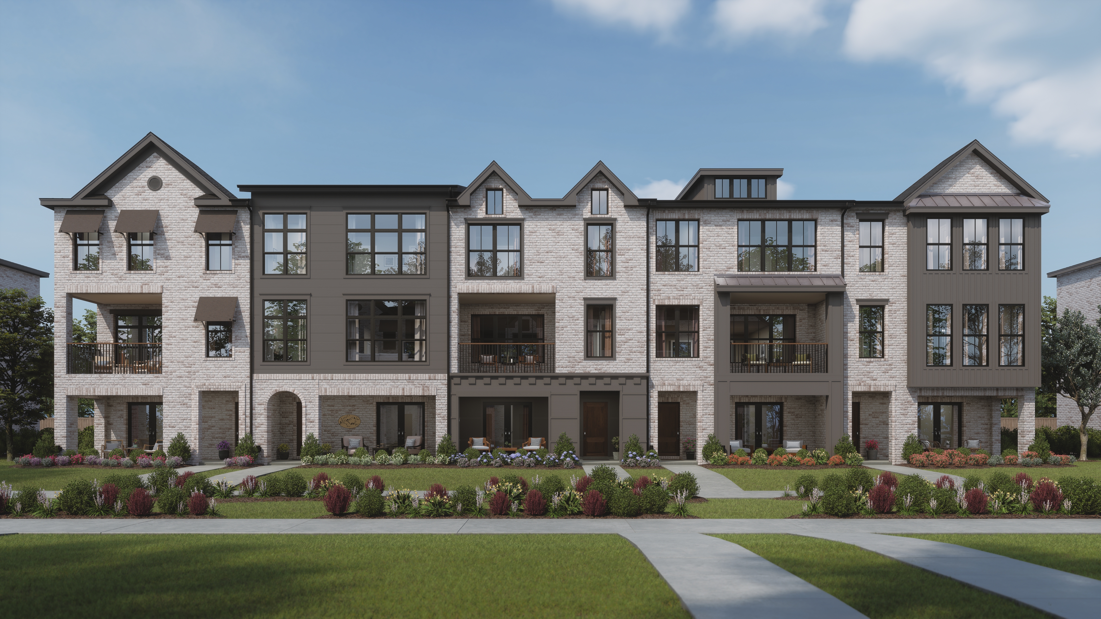 Buffington Townhomes Front