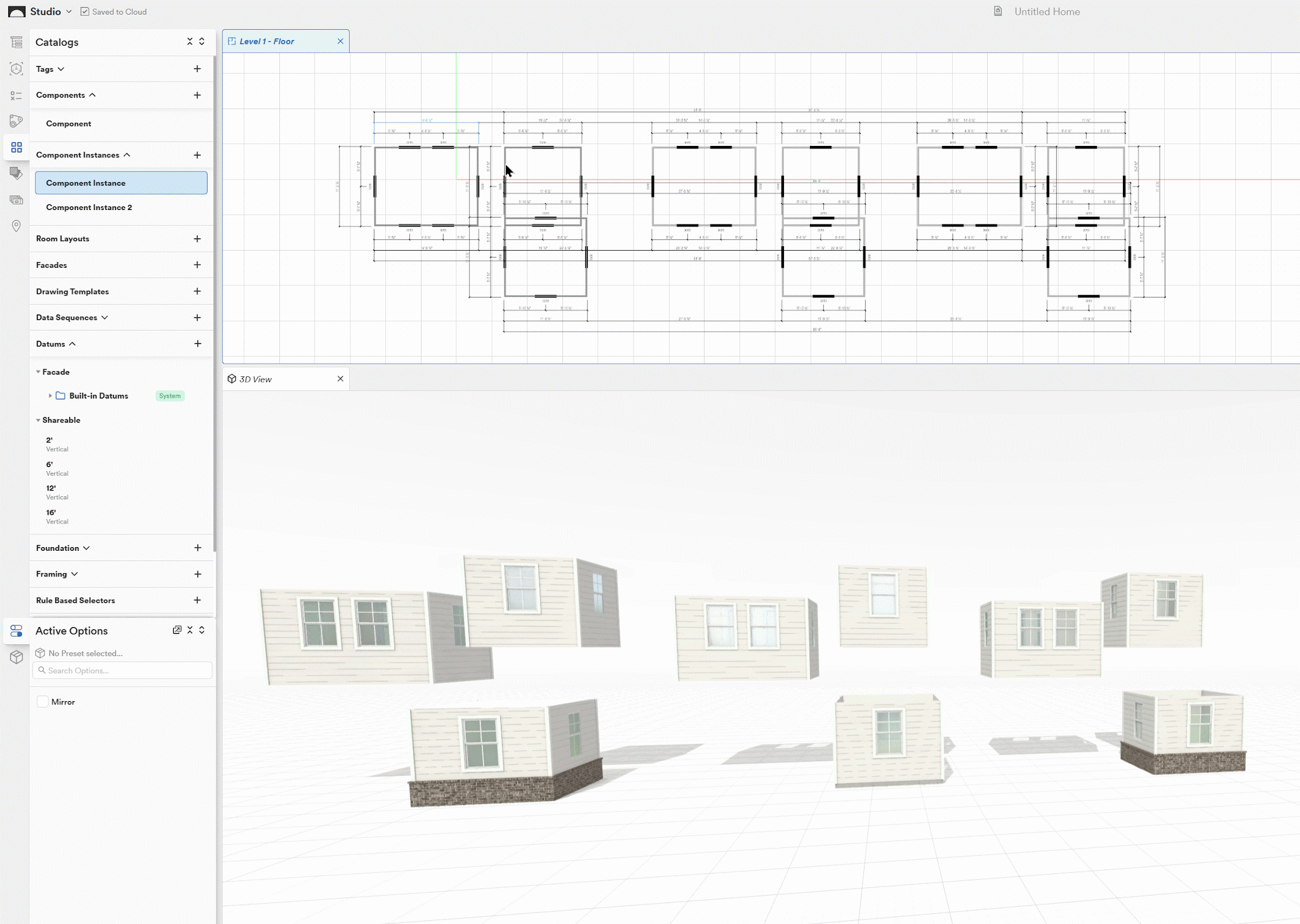 Model component update